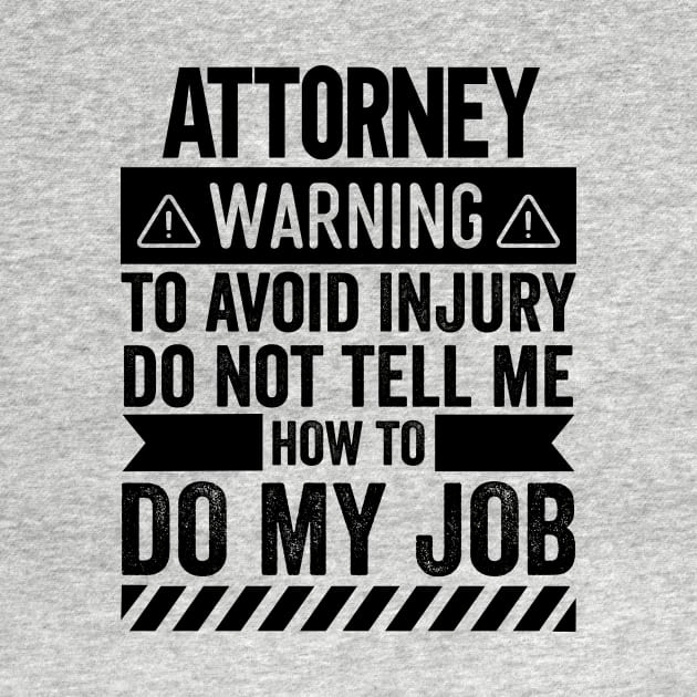 Attorney Warning by Stay Weird